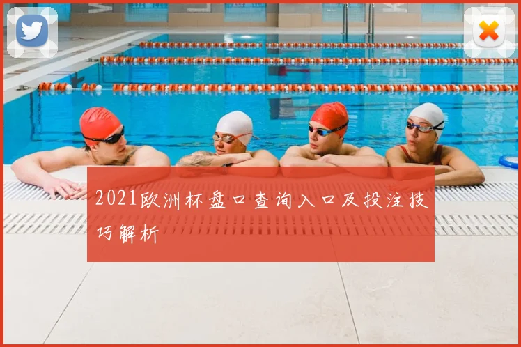 2021欧洲杯盘口查询入口及投注技巧解析